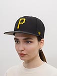 Бейсболка 47 BRAND арт. B-NSHOT20WBP-BK Pittsburgh Pirates NHL (черный)